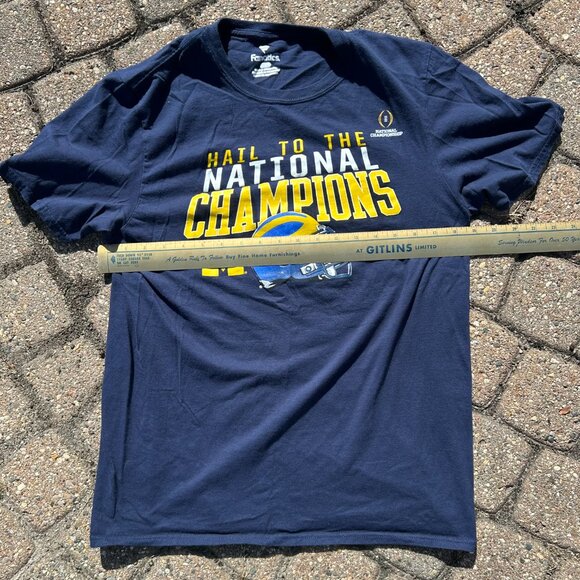 University of Michigan National Champions T Shirt Sz M - Picture 4 of 7